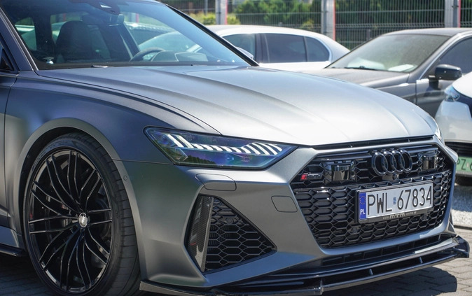 Audi RS6 cena 600000 przebieg: 17000, rok produkcji 2022 z Miasteczko Śląskie małe 436
